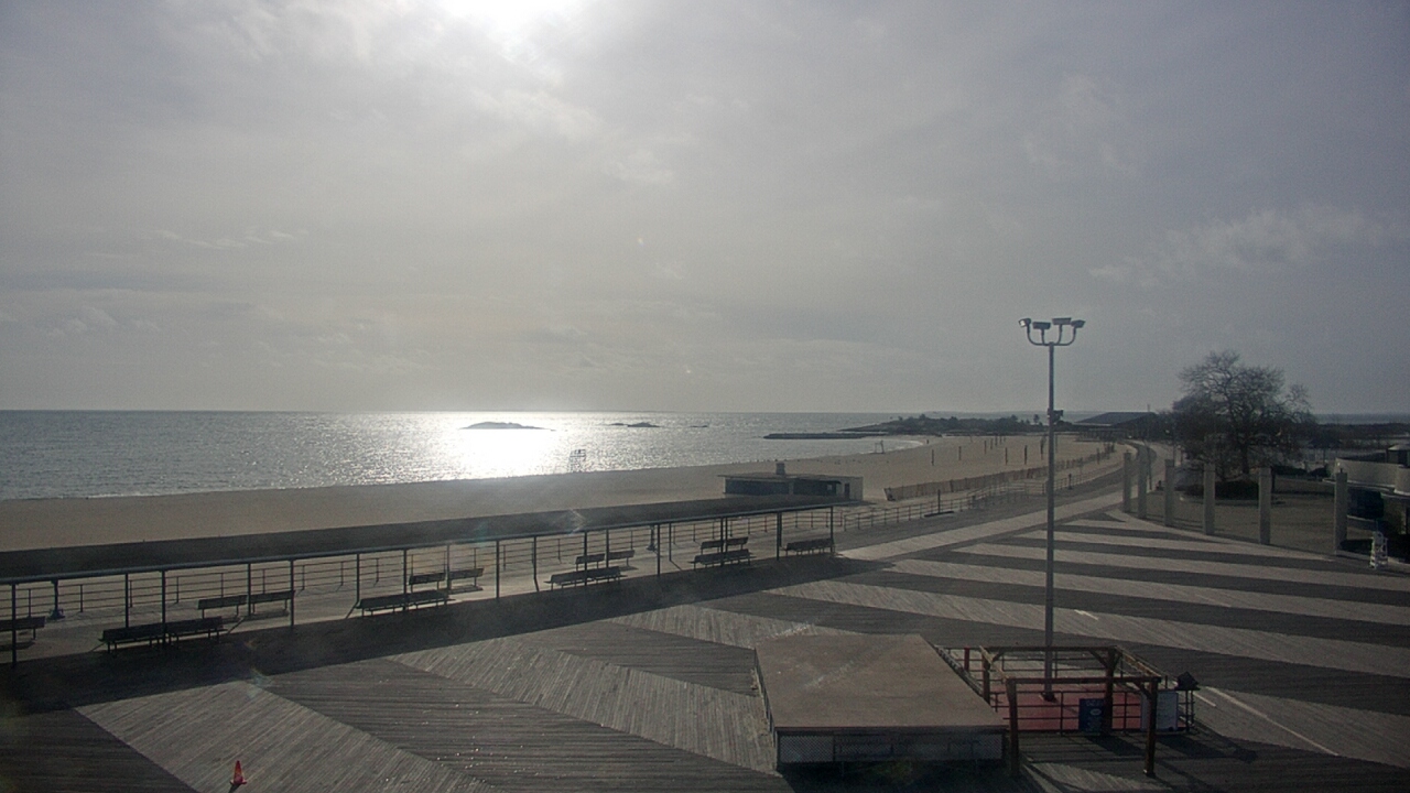 Thumbnail for current weather camera view from Ocean Beach Park in New London, Connecticut