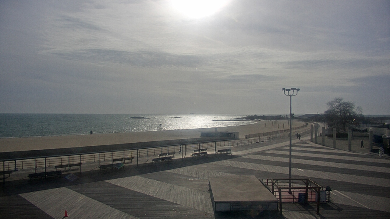 Thumbnail for current weather camera view from Ocean Beach Park in New London, Connecticut