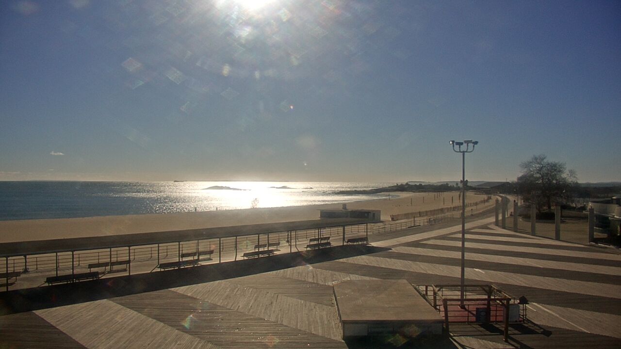 Thumbnail for current weather camera view from Ocean Beach Park in New London, Connecticut