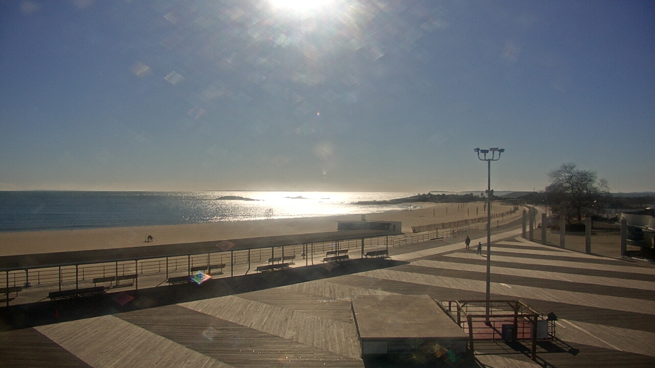 Thumbnail for current weather camera view from Ocean Beach Park in New London, Connecticut