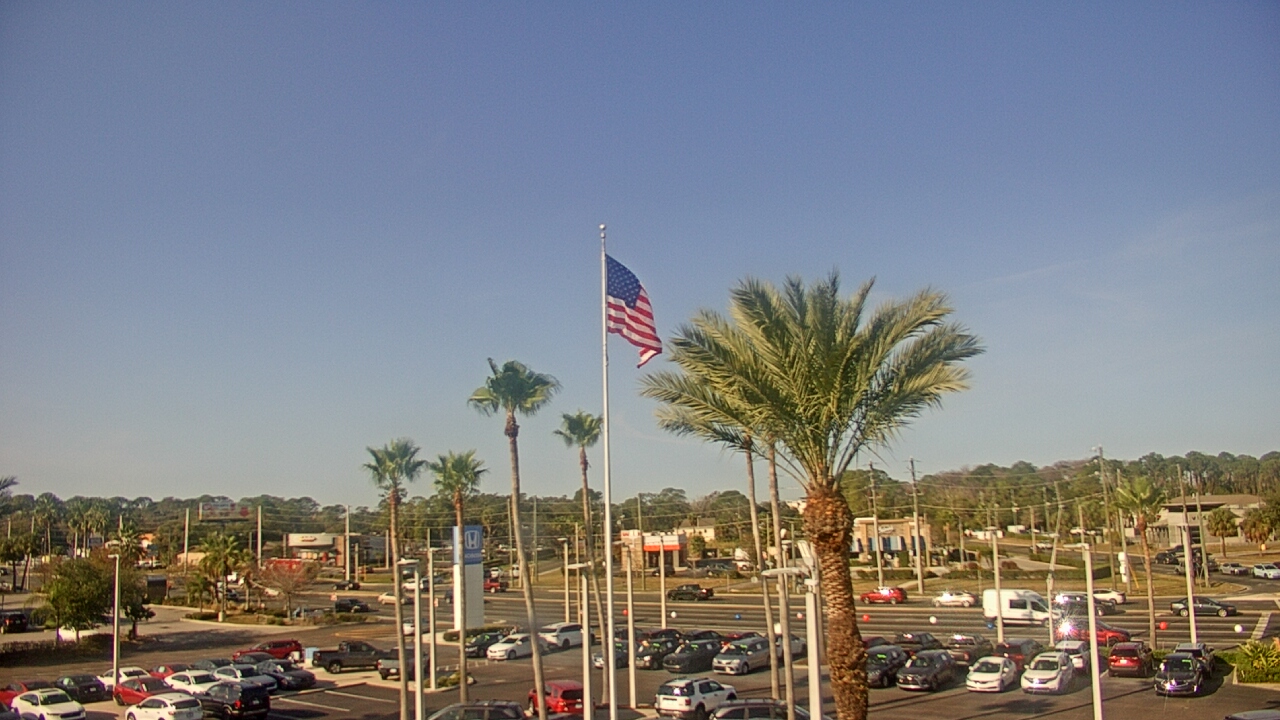 Thumbnail for current weather camera view from Ocean Honda in Port Richey, Florida