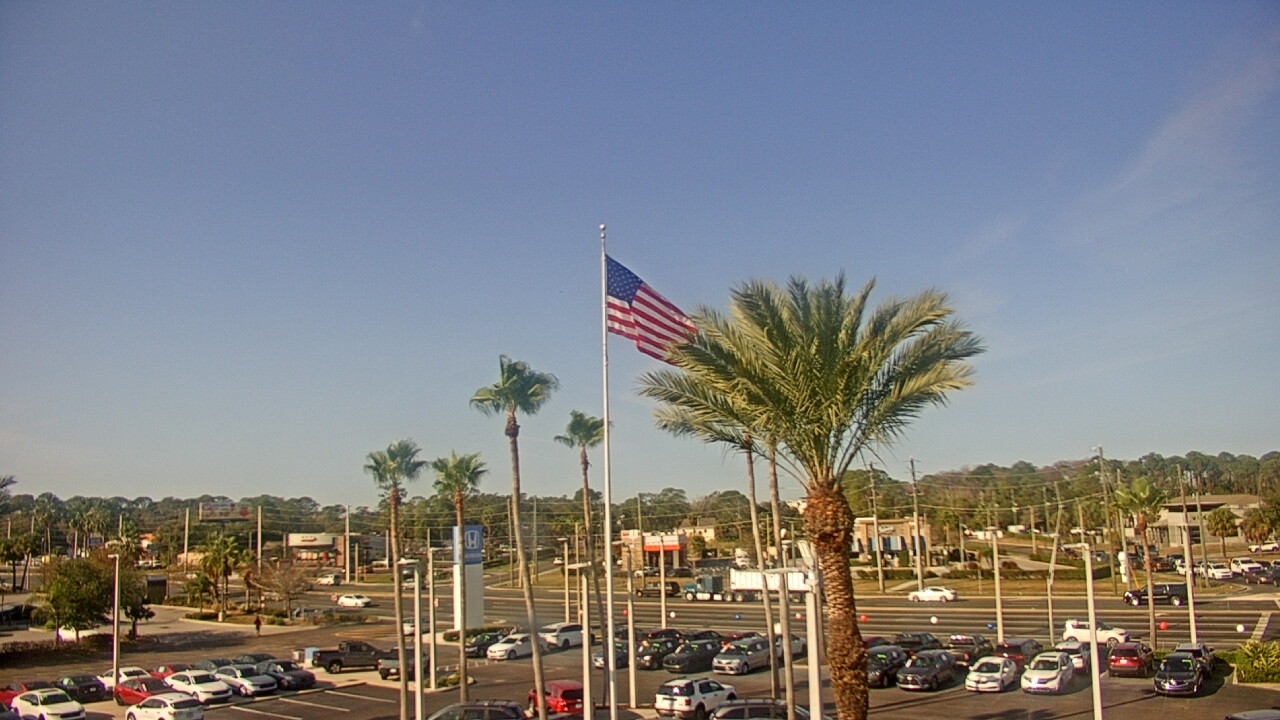 Thumbnail for current weather camera view from Ocean Honda in Port Richey, Florida