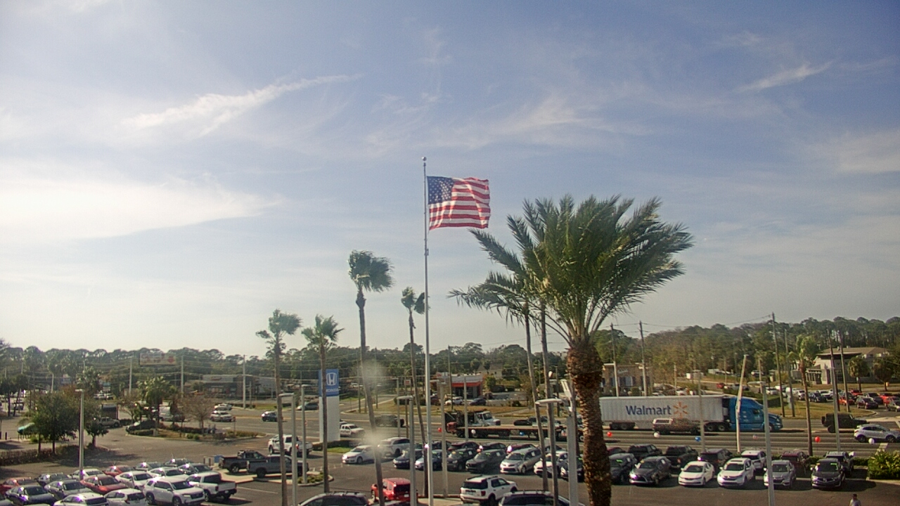 Thumbnail for current weather camera view from Ocean Honda in Port Richey, Florida