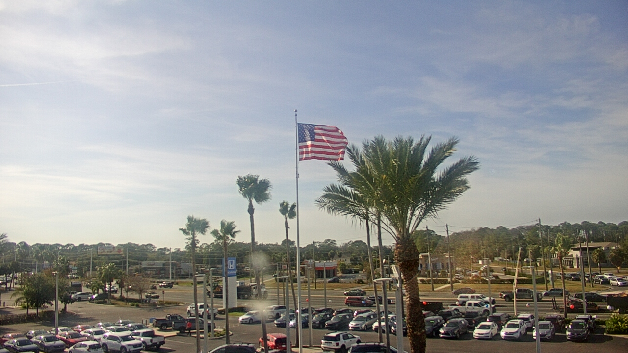 Thumbnail for current weather camera view from Ocean Honda in Port Richey, Florida
