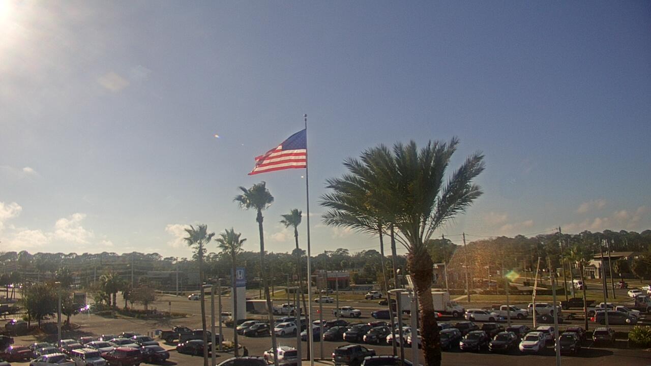 Thumbnail for current weather camera view from Ocean Honda in Port Richey, Florida