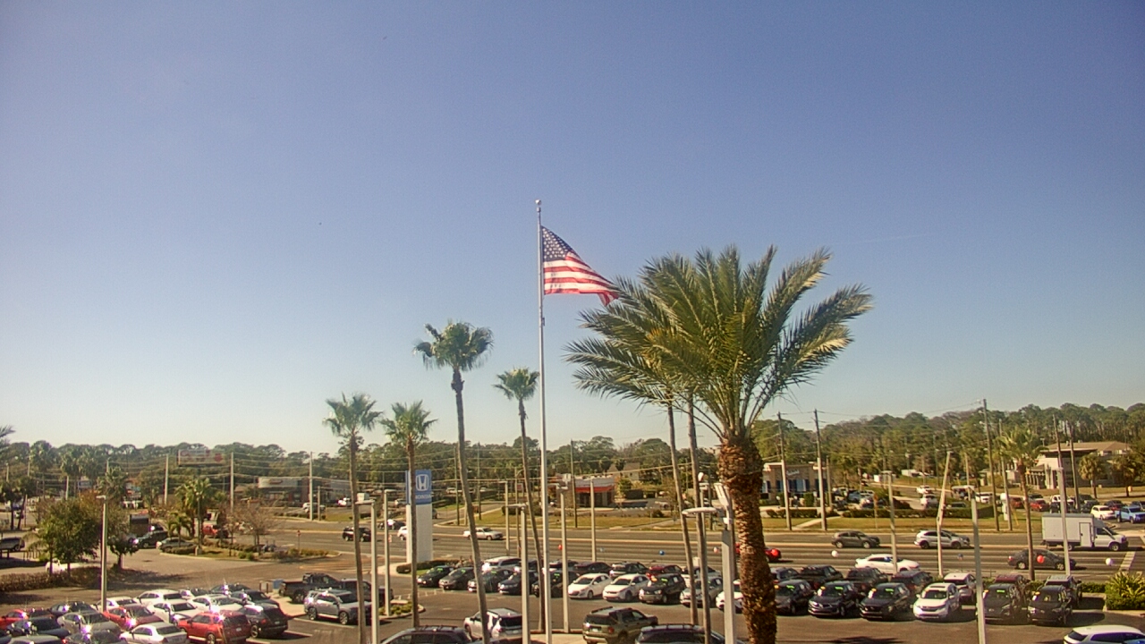 Thumbnail for current weather camera view from Ocean Honda in Port Richey, Florida
