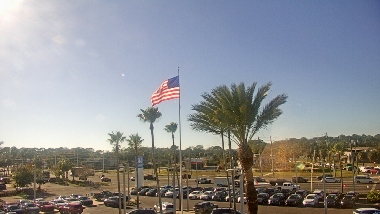 Thumbnail for current weather camera view from Ocean Honda in Port Richey, Florida
