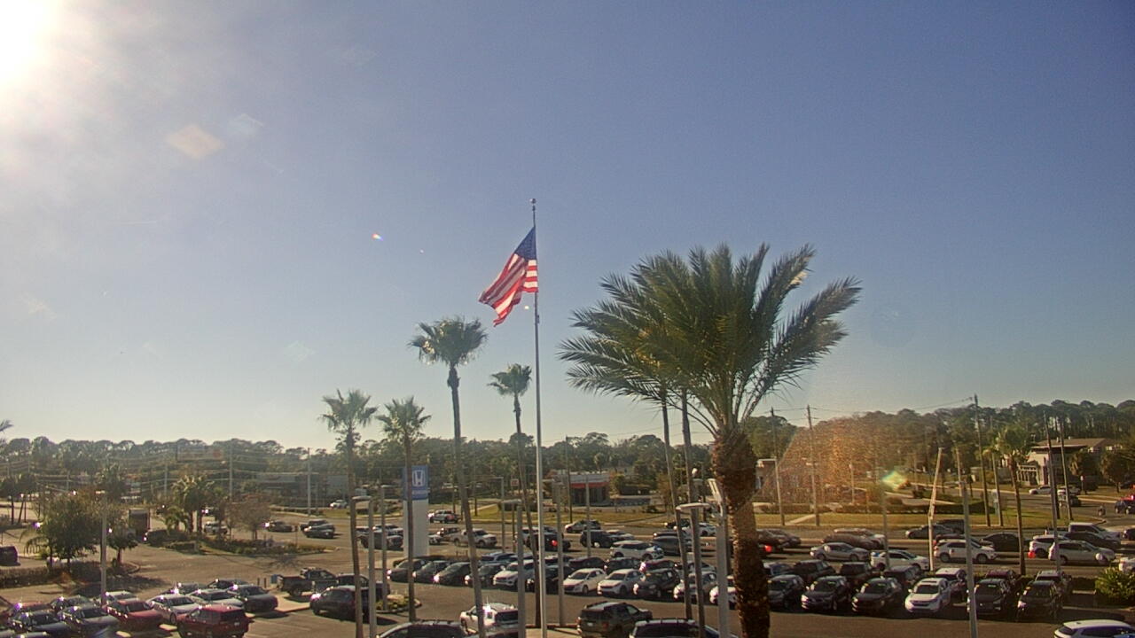 Thumbnail for current weather camera view from Ocean Honda in Port Richey, Florida