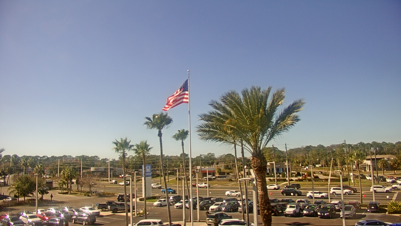 Thumbnail for current weather camera view from Ocean Honda in Port Richey, Florida