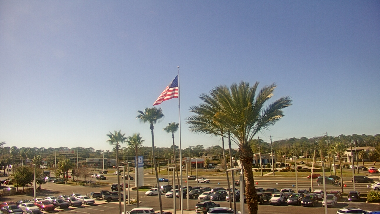 Thumbnail for current weather camera view from Ocean Honda in Port Richey, Florida
