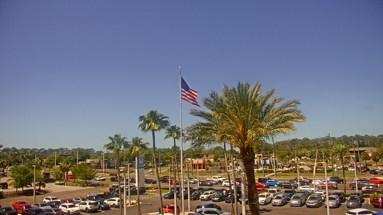 Thumbnail for current weather camera view from Ocean Honda in Port Richey, Florida