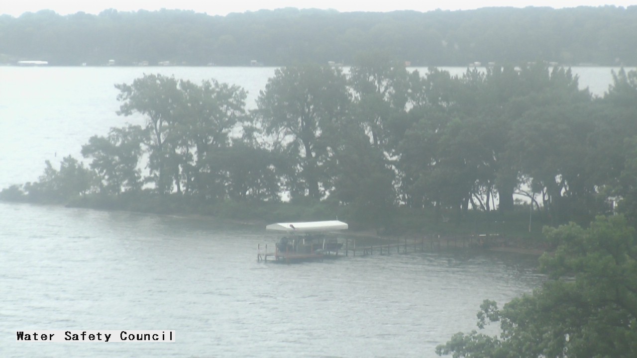 Thumbnail for current weather camera view from Iowa Great Lakes Water Safety Council in Wahpeton, Iowa
