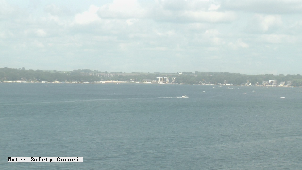 Thumbnail for current weather camera view from Iowa Great Lakes Water Safety Council in Wahpeton, Iowa