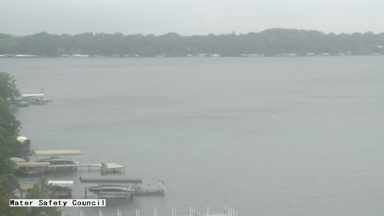 Thumbnail for current weather camera view from Iowa Great Lakes Water Safety Council in Wahpeton, Iowa