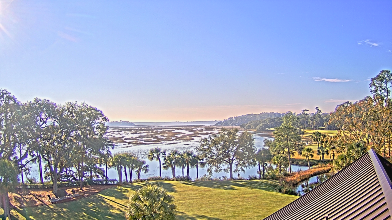 Thumbnail for current weather camera view from Callawassie Island Club in Okatie, South Carolina