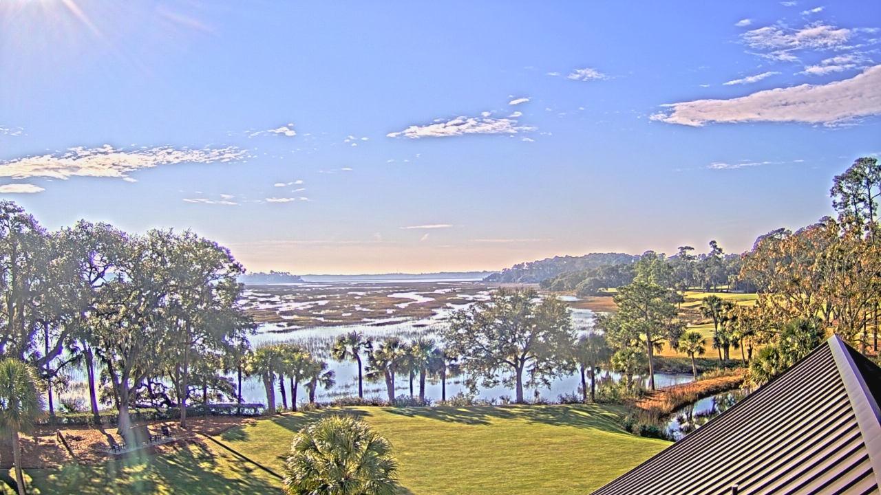 Thumbnail for current weather camera view from Callawassie Island Club in Okatie, South Carolina