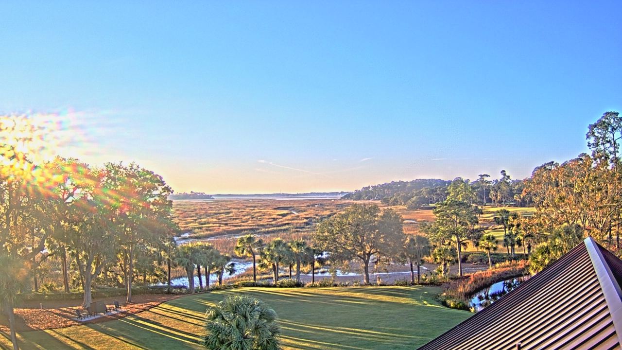 Thumbnail for current weather camera view from Callawassie Island Club in Okatie, South Carolina