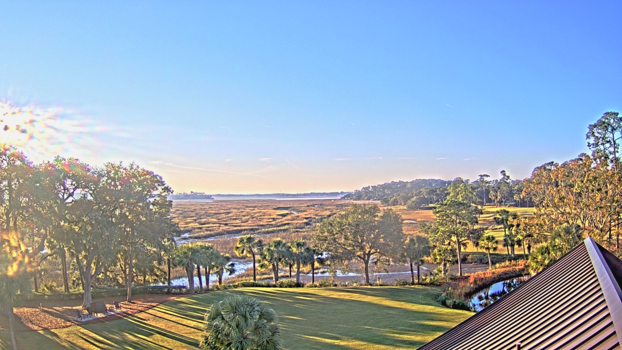 Thumbnail for current weather camera view from Callawassie Island Club in Okatie, South Carolina