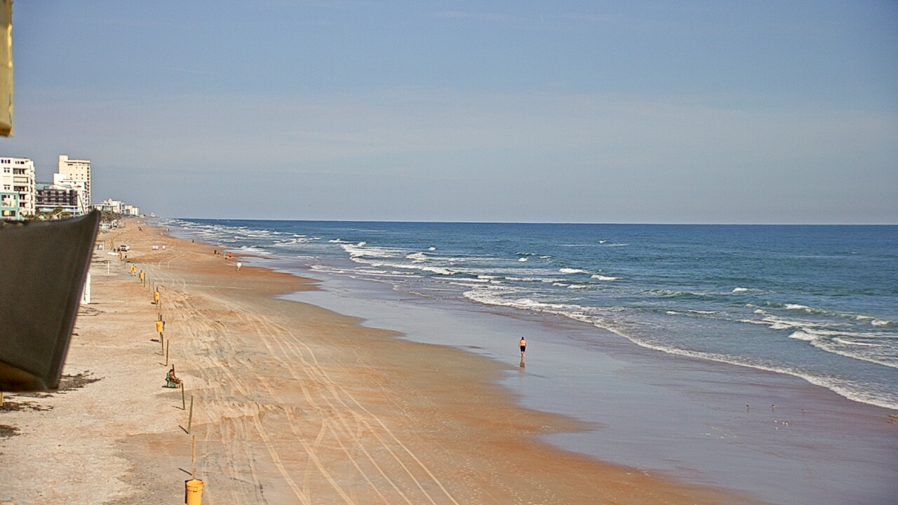 Thumbnail for current weather camera view from Cardinal Ormond Lifeguard Station 2 in Ormond Beach, Florida