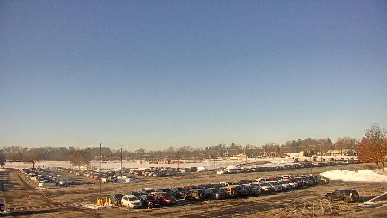 Thumbnail for current weather camera view from Oswego HS in Oswego, Illinois