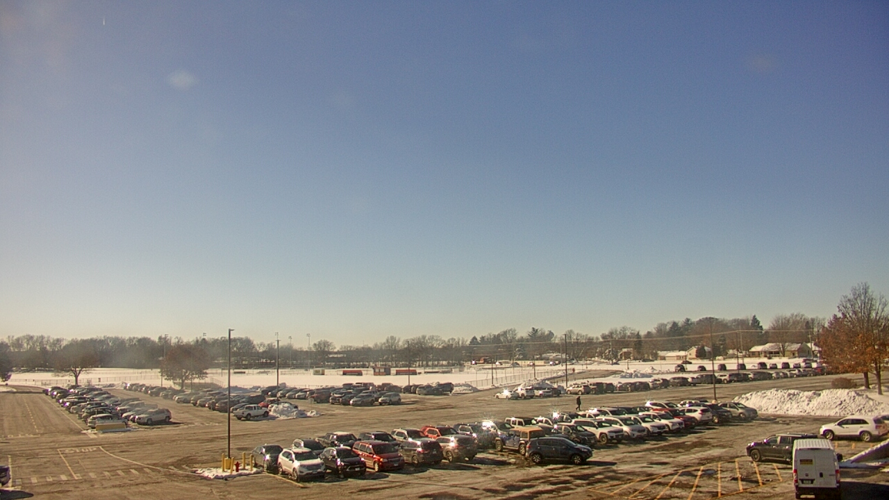 Thumbnail for current weather camera view from Oswego HS in Oswego, Illinois