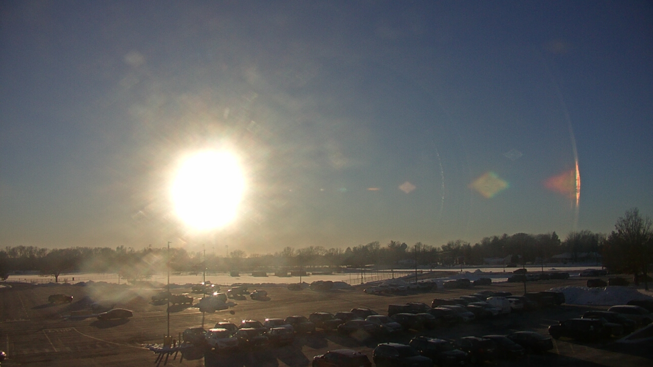 Thumbnail for current weather camera view from Oswego HS in Oswego, Illinois