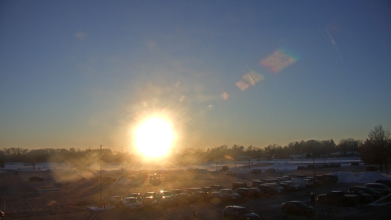 Thumbnail for current weather camera view from Oswego HS in Oswego, Illinois