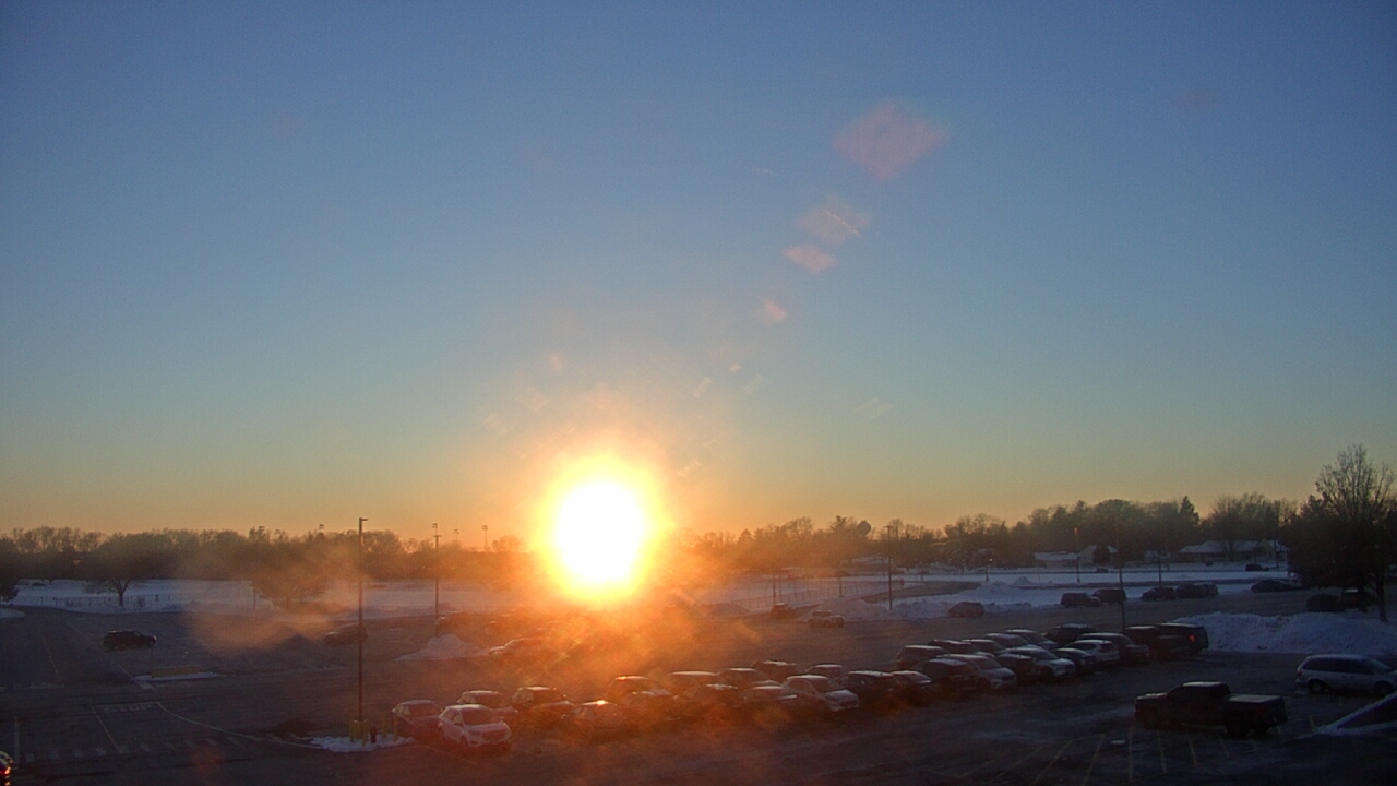 Thumbnail for current weather camera view from Oswego HS in Oswego, Illinois