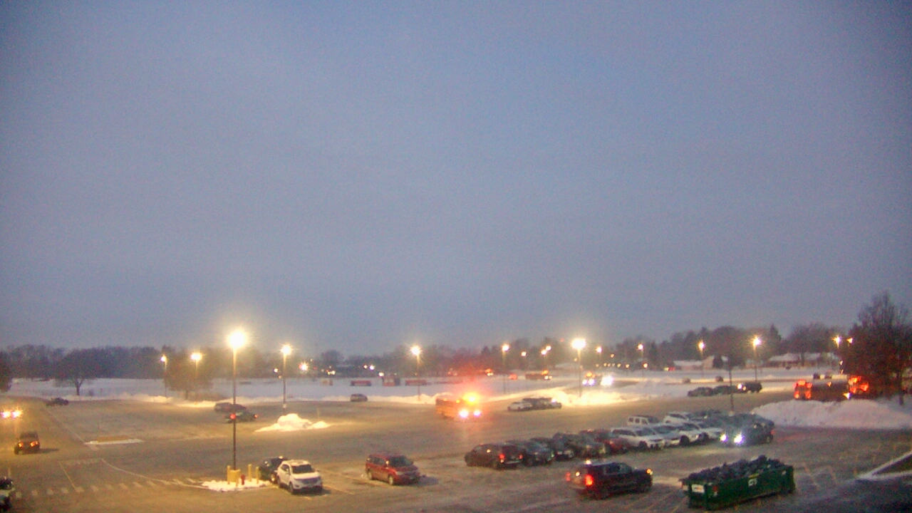 Thumbnail for current weather camera view from Oswego HS in Oswego, Illinois
