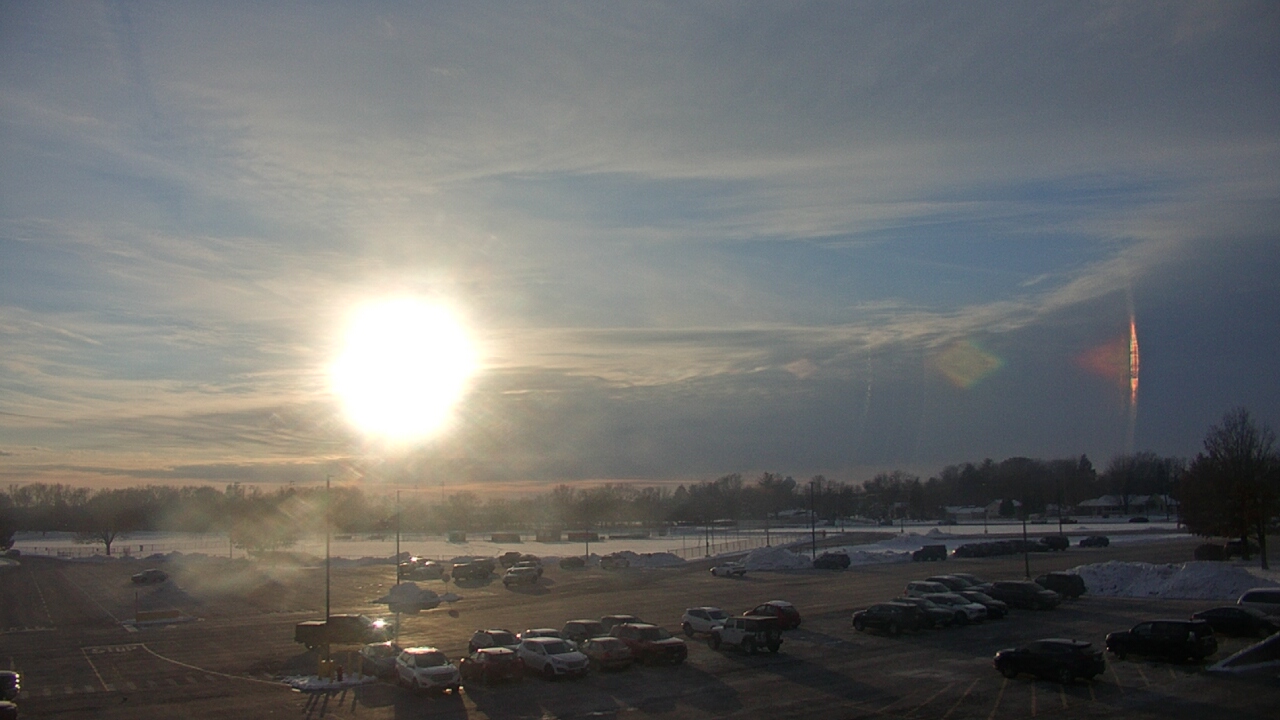 Thumbnail for current weather camera view from Oswego HS in Oswego, Illinois