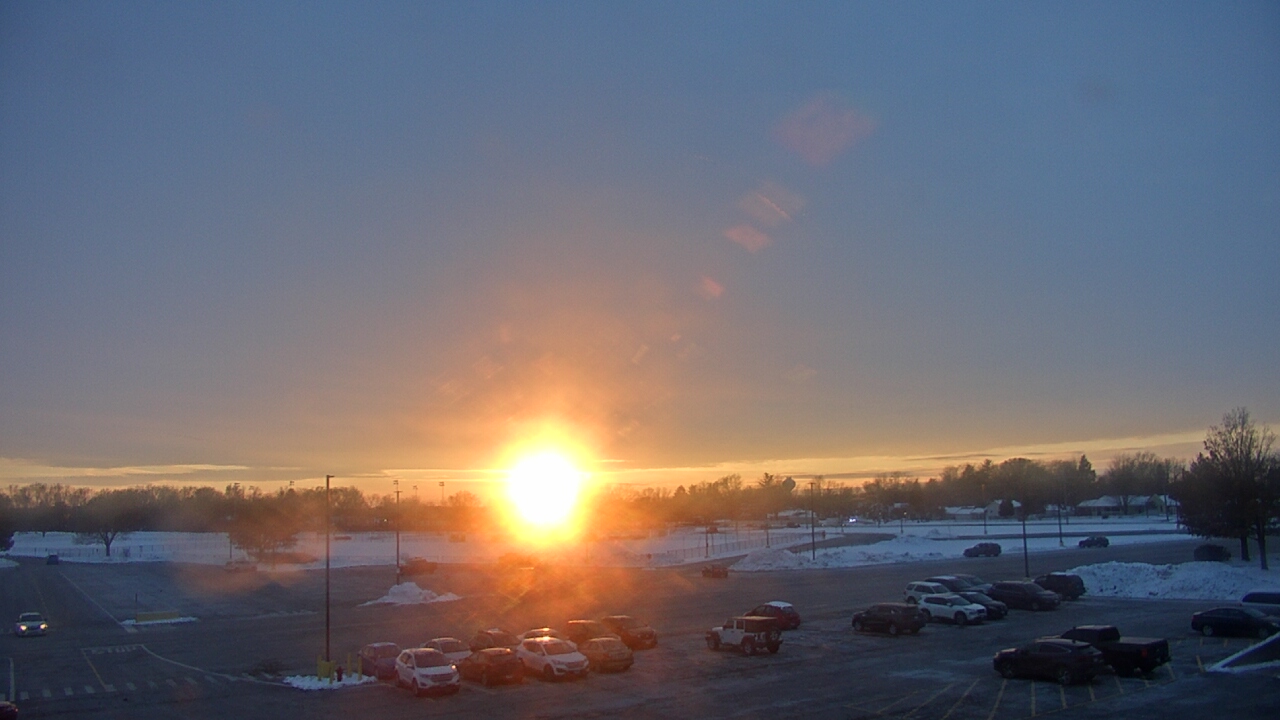 Thumbnail for current weather camera view from Oswego HS in Oswego, Illinois