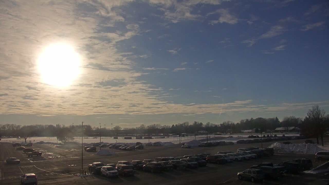 Thumbnail for current weather camera view from Oswego HS in Oswego, Illinois
