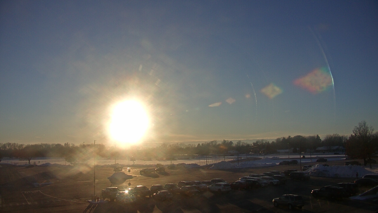 Thumbnail for current weather camera view from Oswego HS in Oswego, Illinois