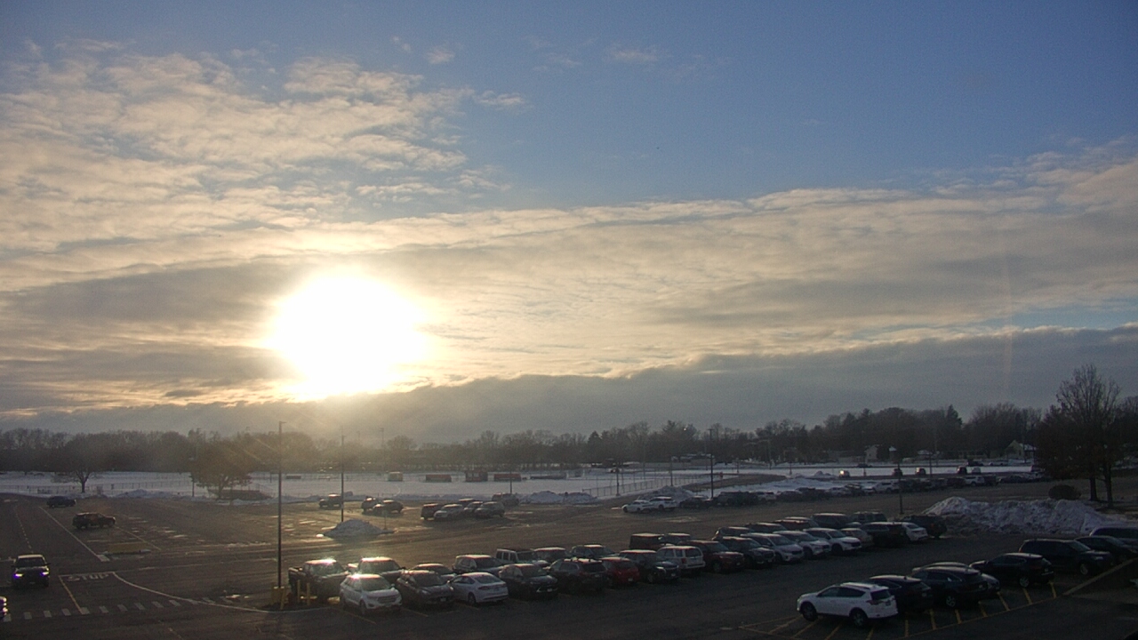 Thumbnail for current weather camera view from Oswego HS in Oswego, Illinois