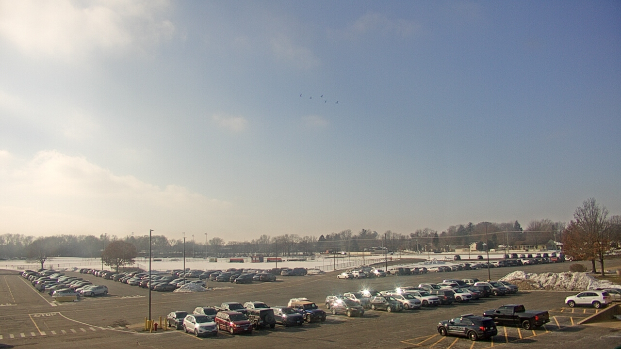 Thumbnail for current weather camera view from Oswego HS in Oswego, Illinois