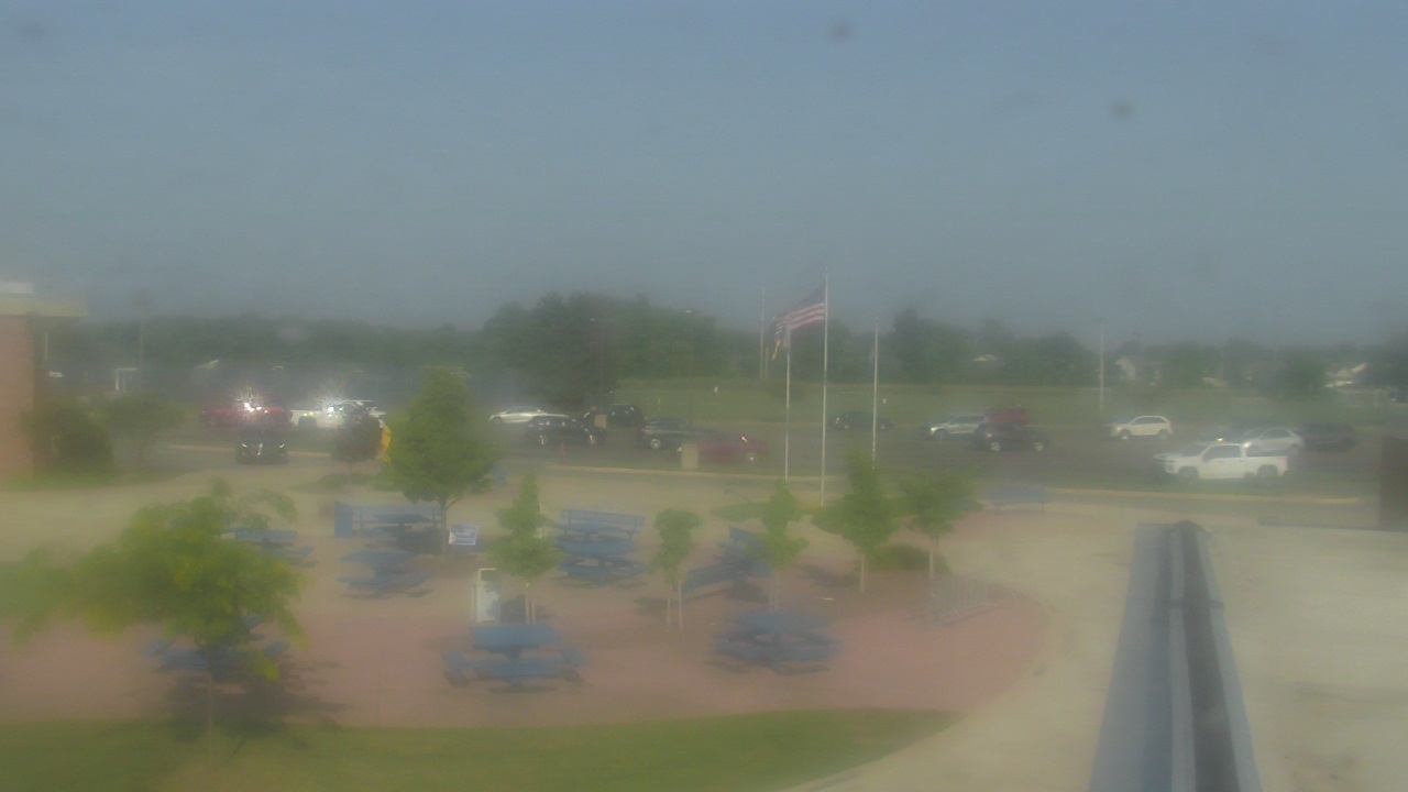 Thumbnail for current weather camera view from Owosso High School in Owosso, Michigan