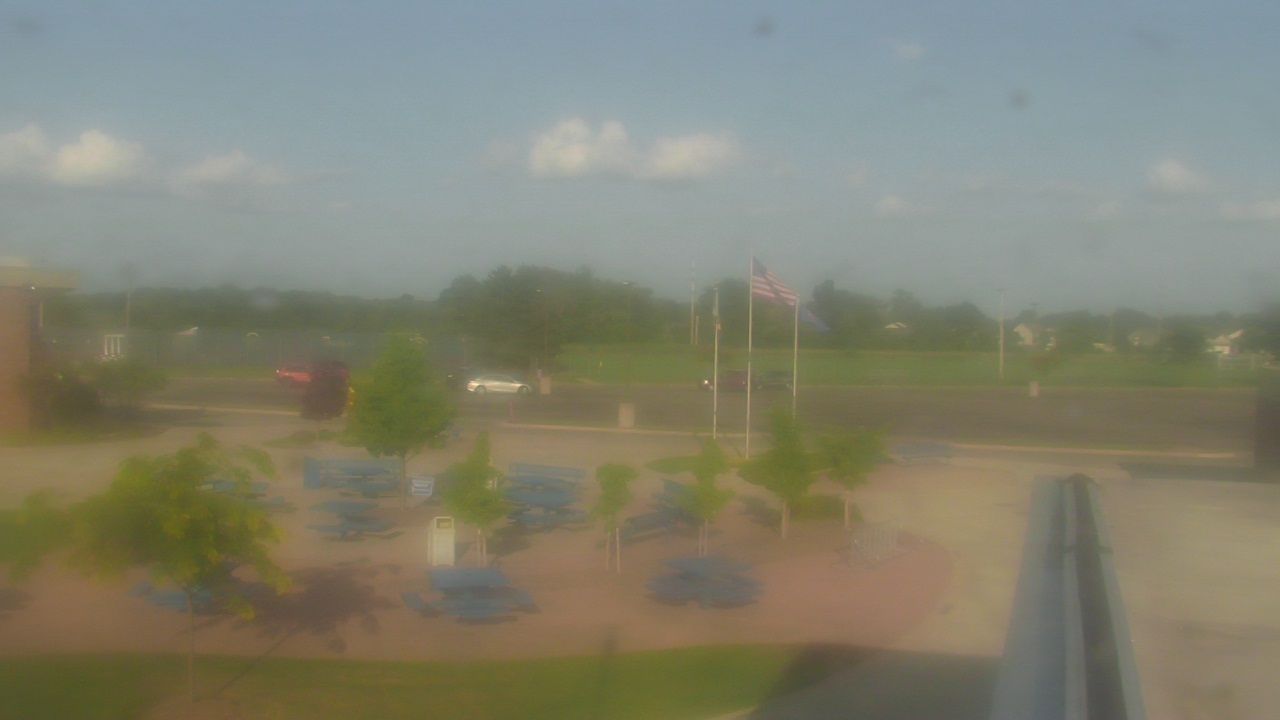 Thumbnail for current weather camera view from Owosso High School in Owosso, Michigan