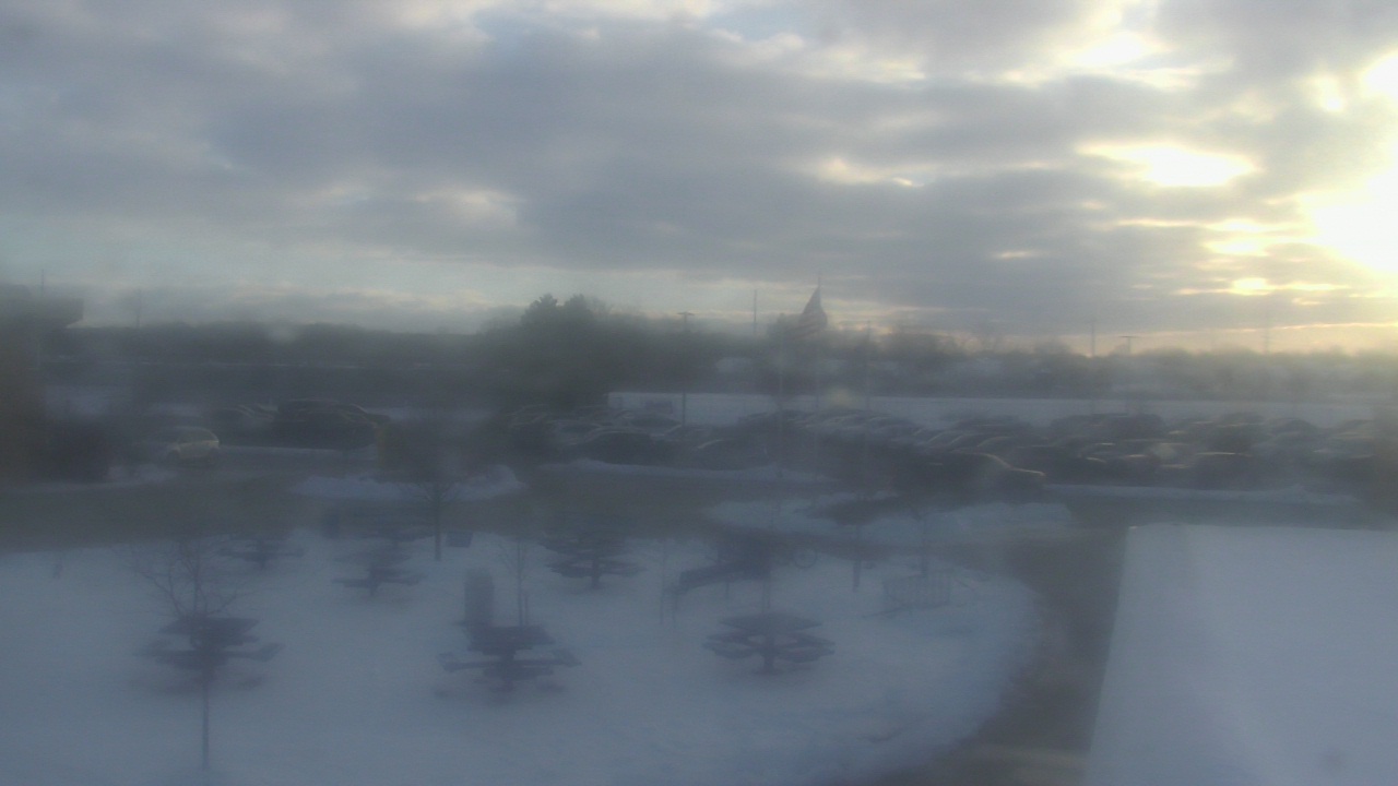 Thumbnail for current weather camera view from Owosso High School in Owosso, Michigan