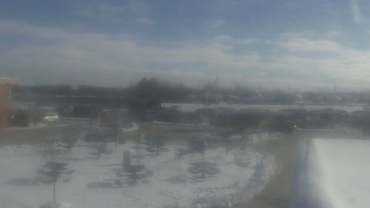 Thumbnail for current weather camera view from Owosso High School in Owosso, Michigan