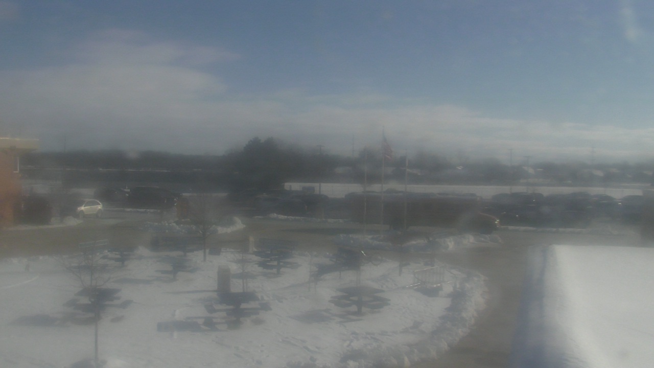 Thumbnail for current weather camera view from Owosso High School in Owosso, Michigan