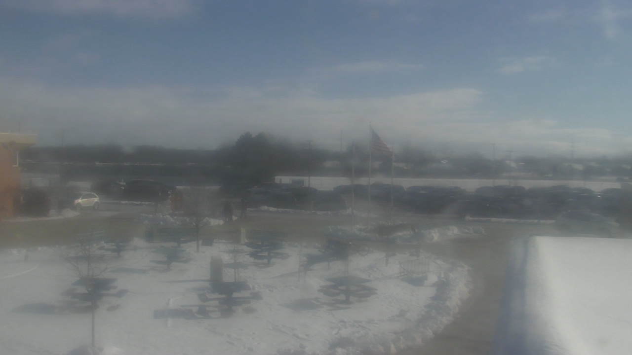 Thumbnail for current weather camera view from Owosso High School in Owosso, Michigan