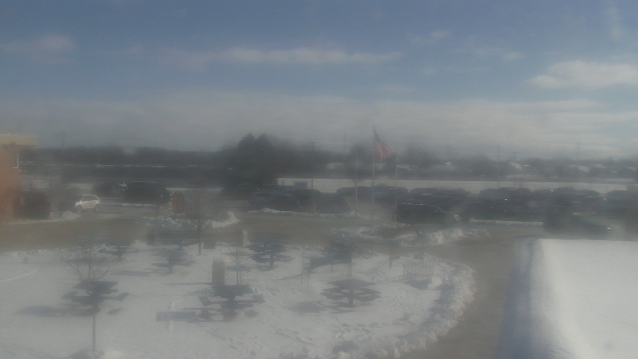 Thumbnail for current weather camera view from Owosso High School in Owosso, Michigan