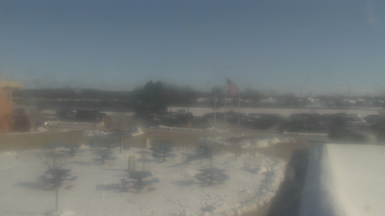 Thumbnail for current weather camera view from Owosso High School in Owosso, Michigan