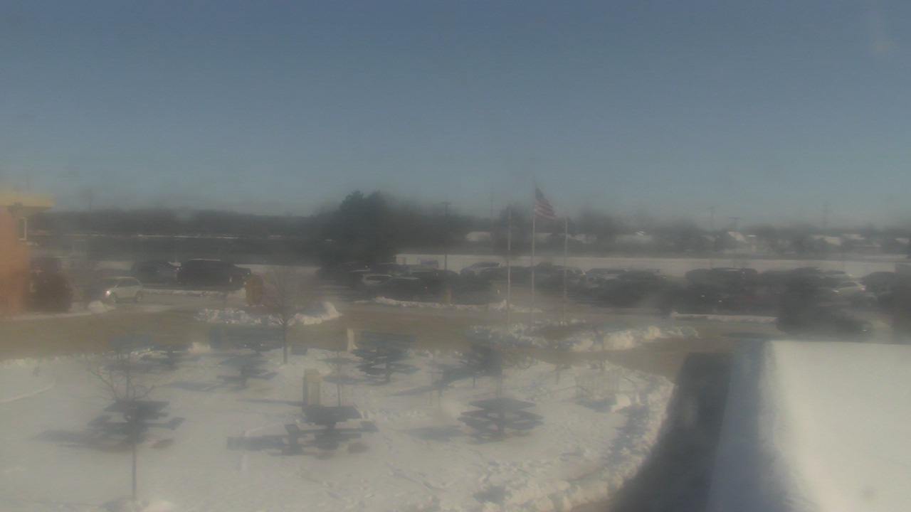 Thumbnail for current weather camera view from Owosso High School in Owosso, Michigan