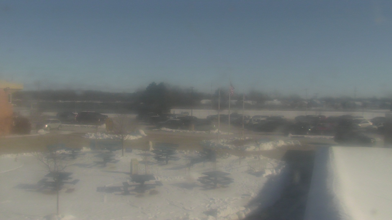 Thumbnail for current weather camera view from Owosso High School in Owosso, Michigan