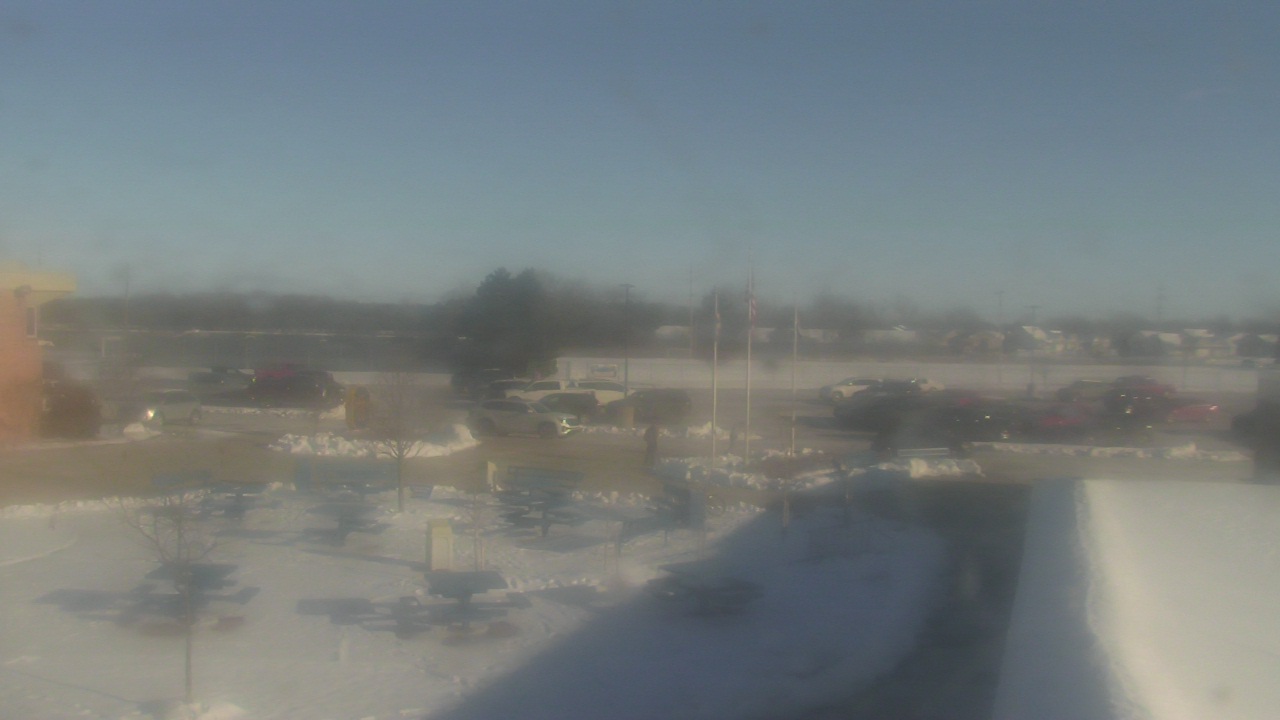 Thumbnail for current weather camera view from Owosso High School in Owosso, Michigan