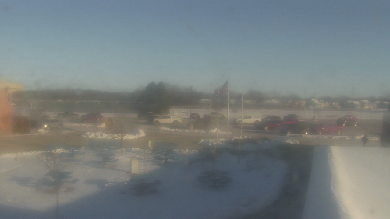 Thumbnail for current weather camera view from Owosso High School in Owosso, Michigan