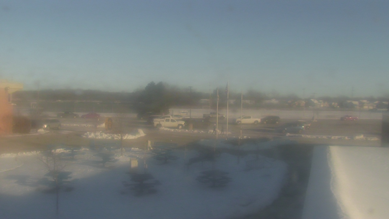 Thumbnail for current weather camera view from Owosso High School in Owosso, Michigan