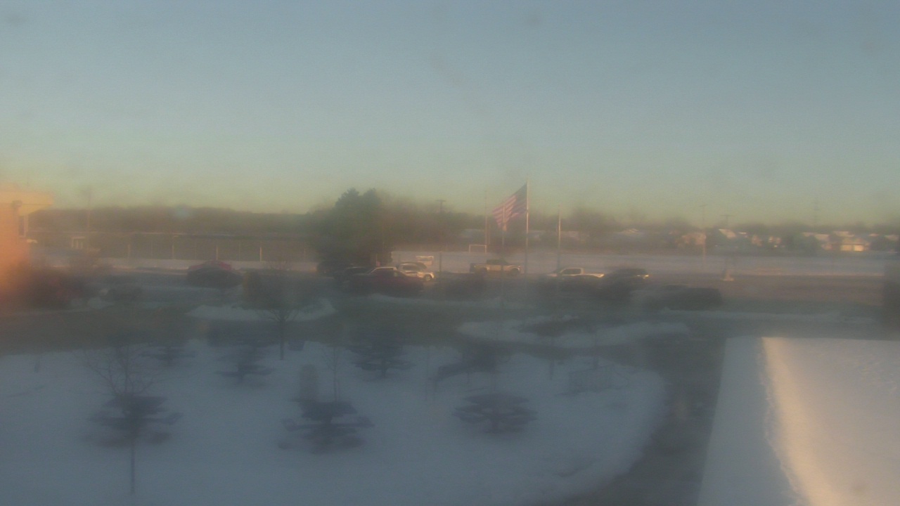 Thumbnail for current weather camera view from Owosso High School in Owosso, Michigan