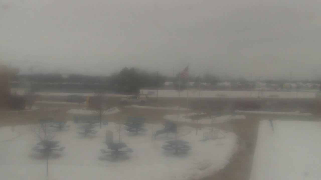 Thumbnail for current weather camera view from Owosso High School in Owosso, Michigan